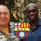 Abdalá Bucaram y Felipe Caicedo se encontraron en un restaurante de Guayaquil.