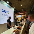 Feria. Mote, higos con queso, fue parte de la gastronomía que se expuso.