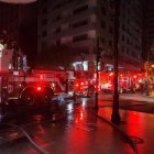 Un total de 20 agentes llegaron a atender la emergencia.