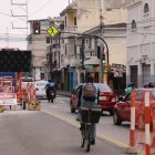 Cierre por trabajos viales.