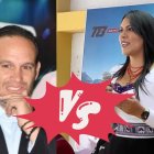 Francisco Egas vs Karina Chango, en la primera "pelea" del 2025.