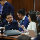 Muentes asistió a la audiencia de juzgamiento del caso Purga.