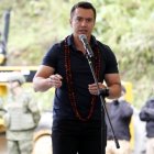 El presidente Daniel Noboa dispuso militarizar los puertos del país.