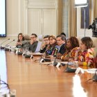 Bogotá. Gustavo Petro aparece en el consejo de ministros, el martes.