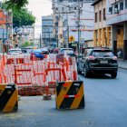 Interagua realiza trabajos en las tuberías.