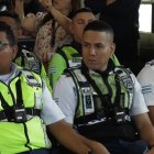 Agentes de ATM se presentaron con sus nuevos dispositivos.