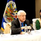 El jefe de la misión de observación electoral de la OEA, Heraldo Muñoz.