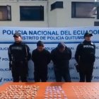 Un operativo en La Ecuatoriana, en el sur de Quito, dejó dos aprehendidos.