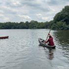 Naturaleza. Algunos habitantes de este sector de Guayaquil se dedican a la pesca y caza; ellos ofrecen a los turistas tilapia, mojarra, lisa y camarón. Sin embargo, las ventas han bajado.