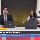 Antonio Romero y Génesis Parrales en la primera emisión de Elecciones Ecuador 2025 por EXPRESO y EXTRA.