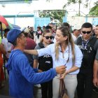 Andrea González votó este 9 de febrero de 2025.