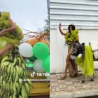 Elba González acudió a votar de una forma muy peculiar.