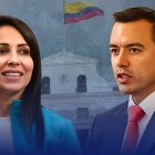 Daniel Noboa y Luisa González lideran el conteo del CNE.