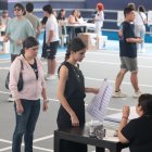 Los más jóvenes, aunque no sea obligatorio, se presentaron en las urnas.