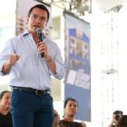 El presidente candidato Daniel Nobo mantiene una corta ventaja frente a Luisa González.