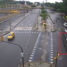 Situación. Un vehículo se averió en la avenida Barcelona.