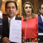 Leonardo Berrezueta, Lucio Gutiérrez, Lucía Posso y Vicente Taiano no mantuvieron sus curules, para la Asamblea del 2025-2029.