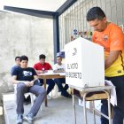 Los manabitas sufragaron sin mayores inconvenientes. En esta provincia se eligen 10 legisladores.