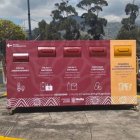 Los contenedores están en centros comerciales, instituciones educativas, mercados populares.