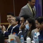 Defensa. El abogado del exasambleísta, Pablo Muentes, ha cuestionado el testimonio que dio Salazar a Fiscalía.