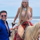 Jorge Heredia junto a Jasú.