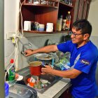 Afectación. Barrios como las etapas 13 y 14 de la Alborada, Samanes 3, La Carolita y Abdón Calderón se quedaron sin servicio de agua desde las 22:00 del lunes 10 de febrero.