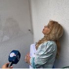 La jueza Nubia Vera acudió este 12 de febrero al Ministerio de Trabajo. Allí constató que la placa sí existe, pero es invisible.