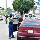 El operativo dejó varios vehículos multados