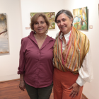 La artista acompañada de Claudia Drouet.