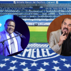 Jorge Guzmán (i) y José Auad pugnarán por la presidencia del Emelec.