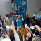 Luisa González quedó segunda por décimas tras las elecciones del 9 de febrero.