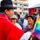 Leonidas Iza quedó en tercer lugar en las elecciones presidenciales del 9 de febrero de 2025.