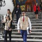 La misión de observadores de la OEA estuvo presente en Ecuador el 9 de febrero.