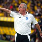 Jorge Célico lleva menos de un mes al frente de Emelec.