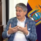 Una intervención del entonces presidente Guillermo Lasso.