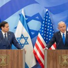 Netanyahu y Marco Rubio en Rueda de Prensa