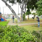 El parque principal de la Pradera 2 fue atendido por las autoridades