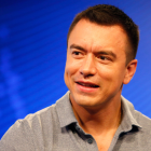 Presidente de Ecuador, Daniel Noboa, en entrevista.