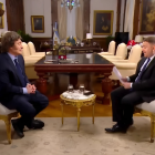 Entrevista de Javier Milei con Joni Viale en el programa "¿LA VES?", de TN.