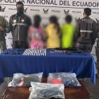 Se encontró en el poder de los menores armas de fuego.