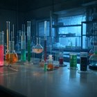 Ilustración referencial hecha con IA. Los químicos eran usados para hacer narcóticos