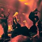 Vuelve a Ecuador, dos décadas después, el grupo neoyorquino Suffocation, referente del brutal death técnico. En la foto, de izquierda a derecha: Terrance Hobbs, Derek Boyer y su relativamente nuevo cantante Ricky Myers.