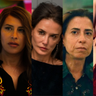 Cynthia Erivo, Karla Sofía Gascón, Demi Moore, Fernanda Torres y.