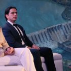 Ministra y viceministro de Energía anunciaron proyectos eléctricos ante inversionistas.