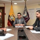 Buenaño asumió el cargo el 15 de febrero de 2025; duró seis días al mando.