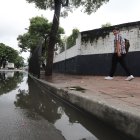 Invierno. Los daños preexistentes en instituciones educativas son acentuados por las lluvias.