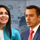 Luisa González y Daniel Noboa volverán a enfrentarse en segunda vuelta el 13 de abril de 2025.