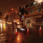 Las zonas del norte quedaron especialmente afectadas.