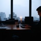 En zonas del norte de la ciudad se registraron cortes de energía alrededor de las 13:00.