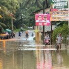 En la parroquia rural Riochico, en Portoviejo, hay afectaciones por las intensas lluvias de los últimos días.